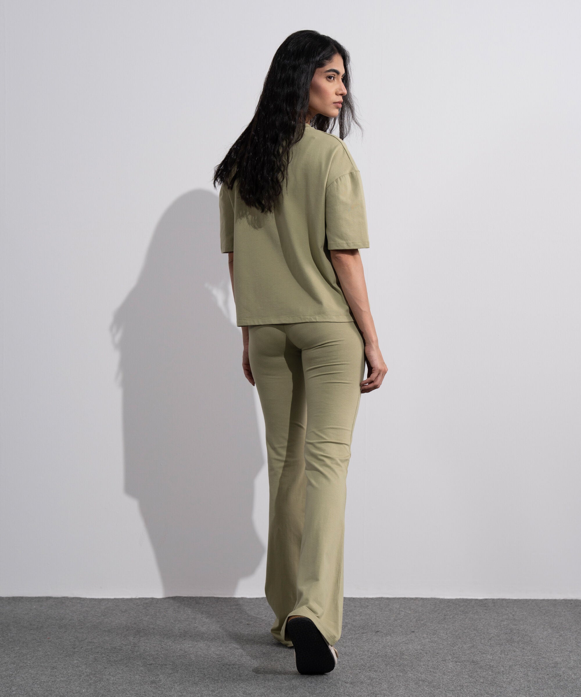Stretchy Flared Trousers WBTMV0826017