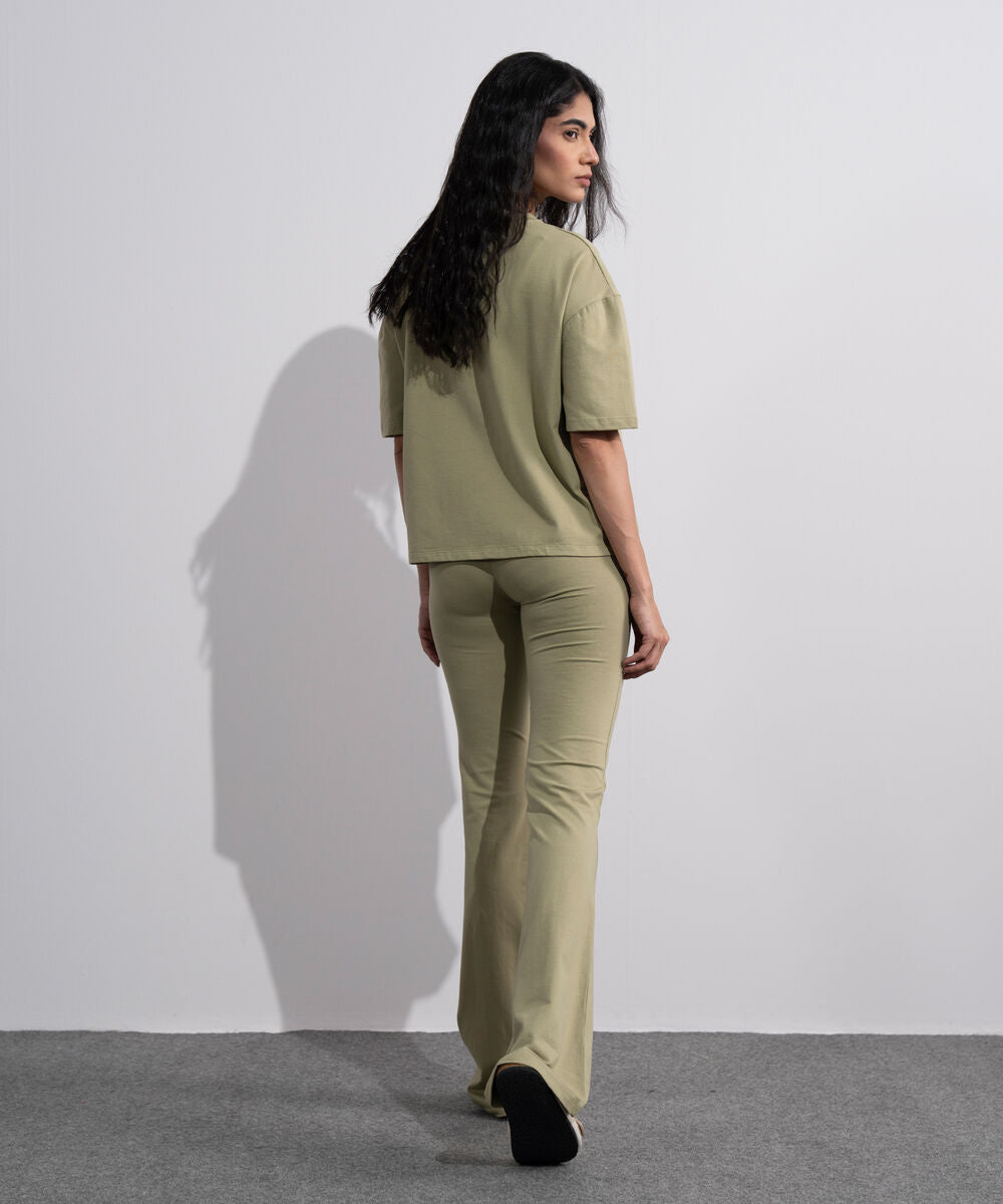 Stretchy Flared Trousers WBTMV0826017