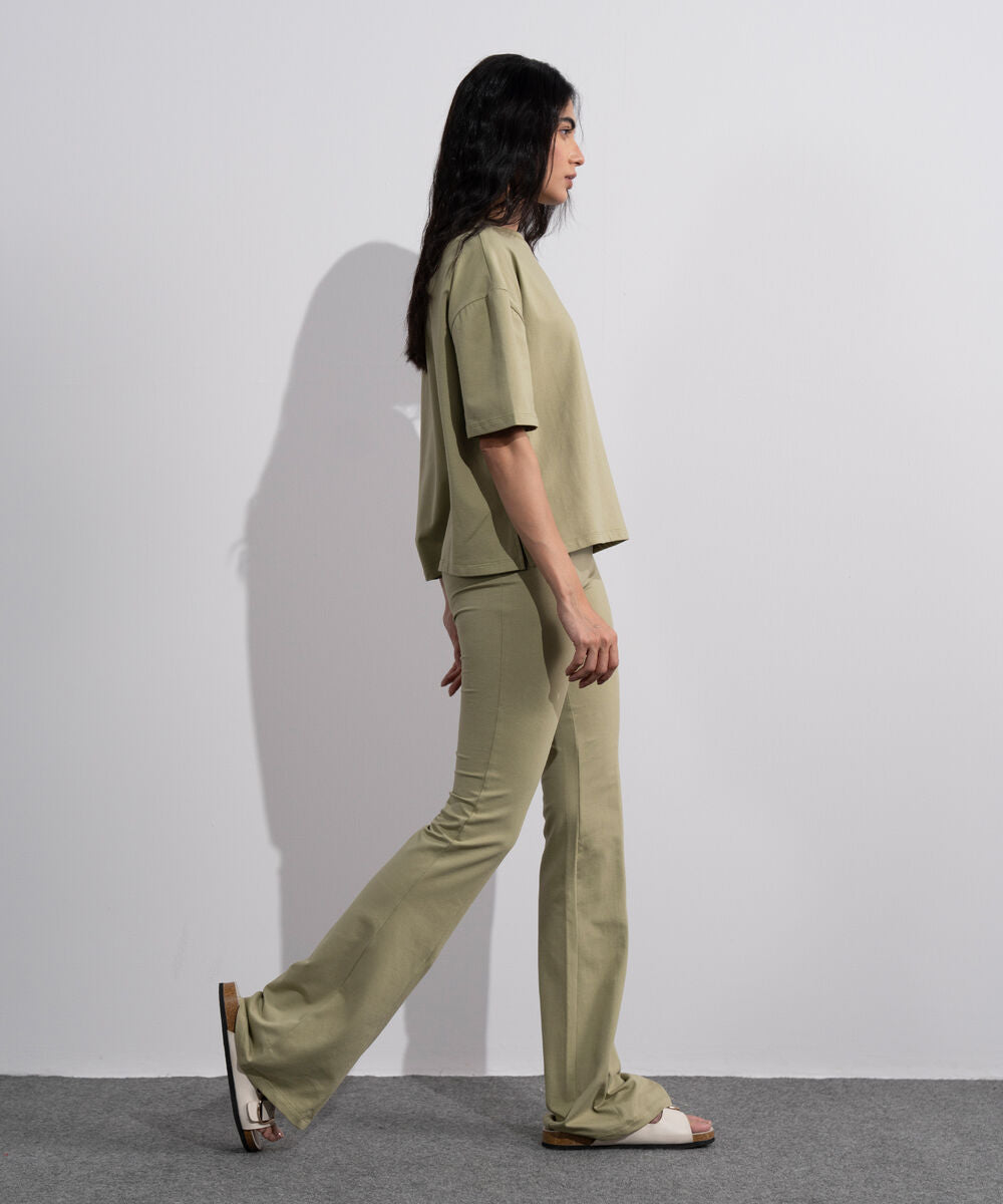 Stretchy Flared Trousers WBTMV0826017