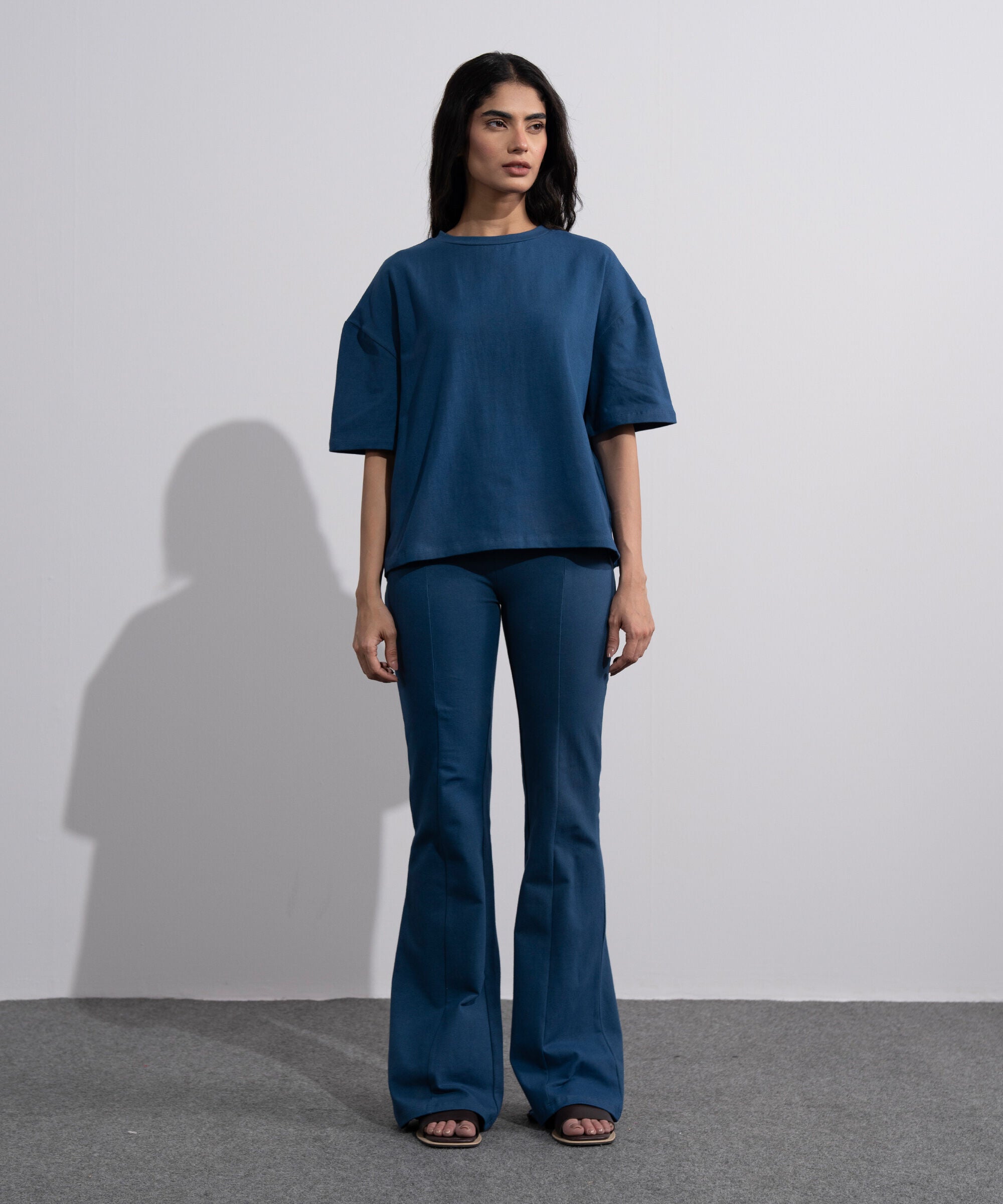 Stretchy Flared Trousers WBTMV0826018