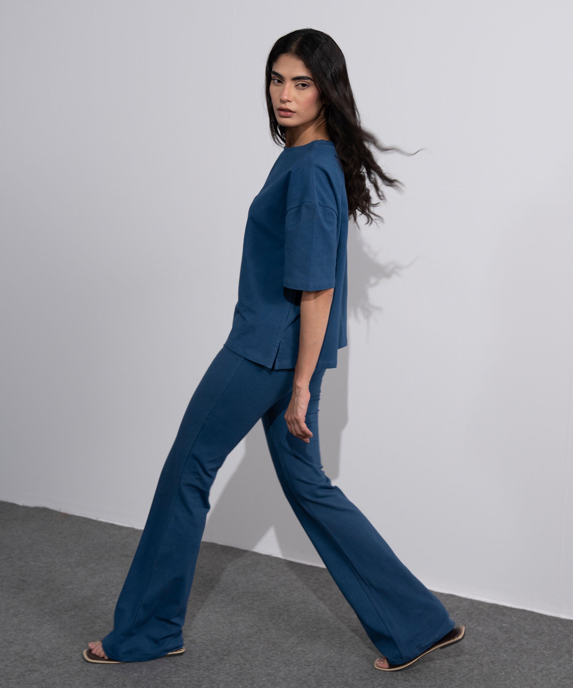 Stretchy Flared Trousers WBTMV0826018