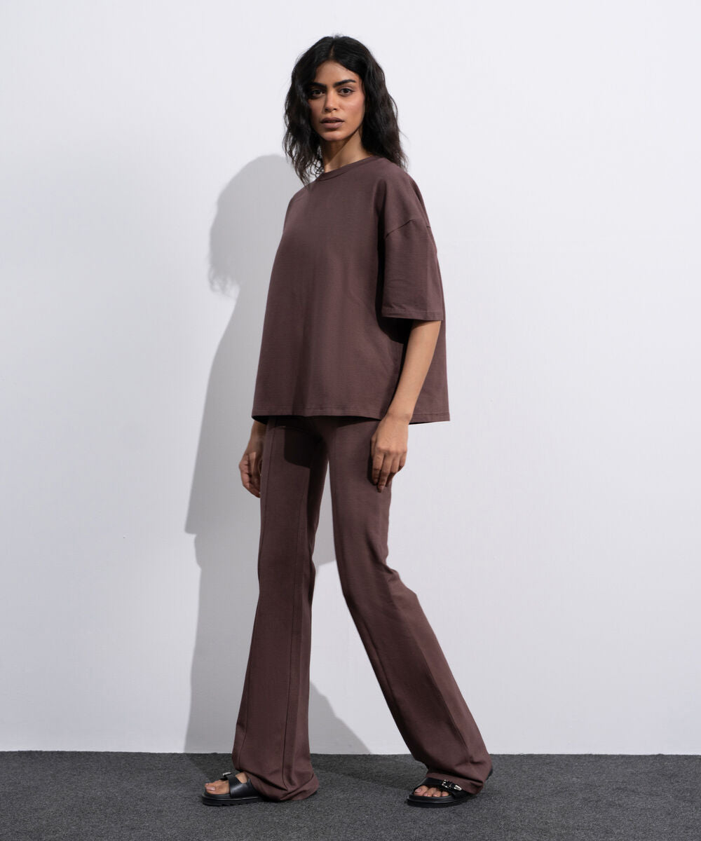 Stretchy Flared Trousers WBTMV0826019