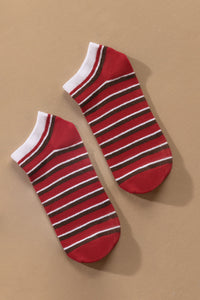 Red Low Cut Socks (WCSTIM2)