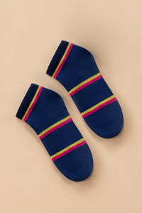 Blue Low Cut Socks (WCSTLN3)