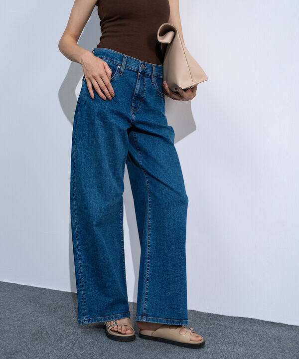High-Rise Straight Jeans