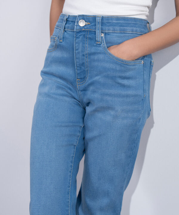High Rise Bootcut Jeans