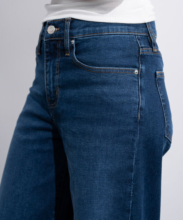 High Rise Wide Leg Jeans