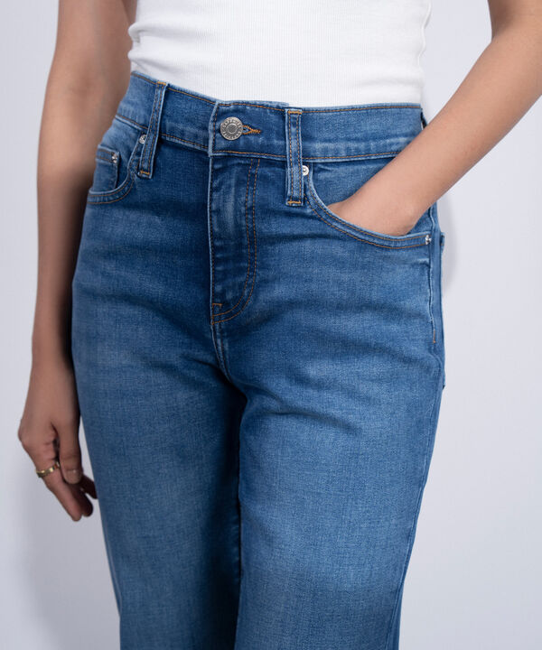 High Rise Bootcut Jeans