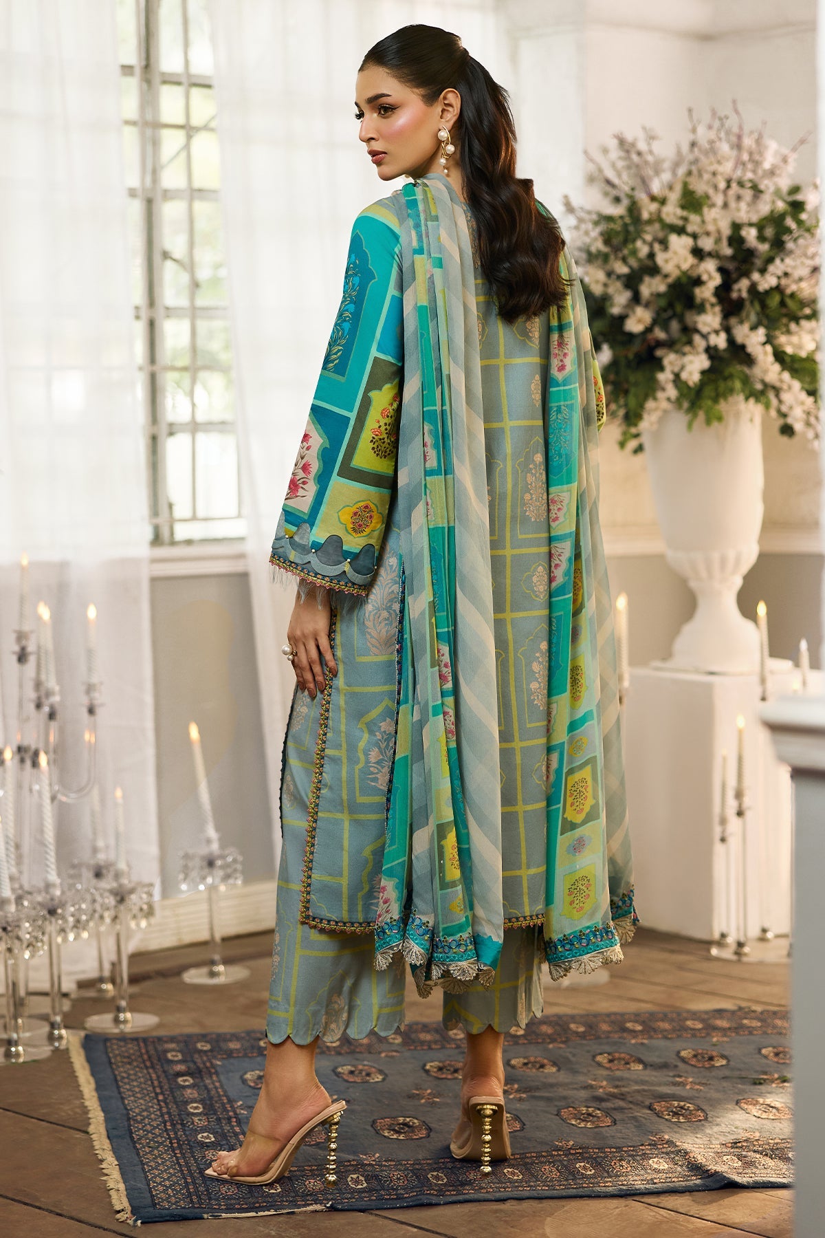 3-PC Unstitched Embroidered Lawn Collection CSN6-13