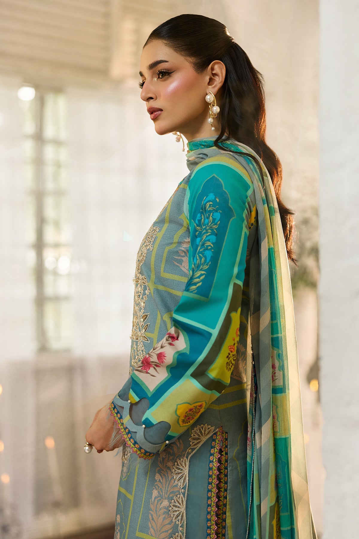 3-PC Unstitched Embroidered Lawn Collection CSN6-13