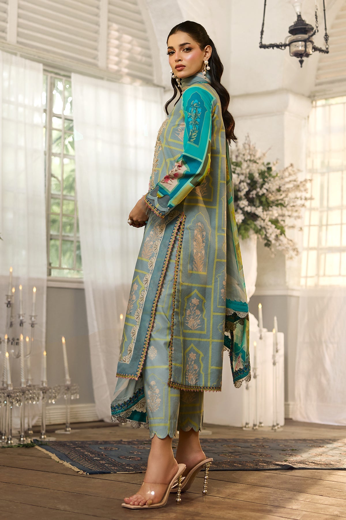 3-PC Unstitched Embroidered Lawn Collection CSN6-13