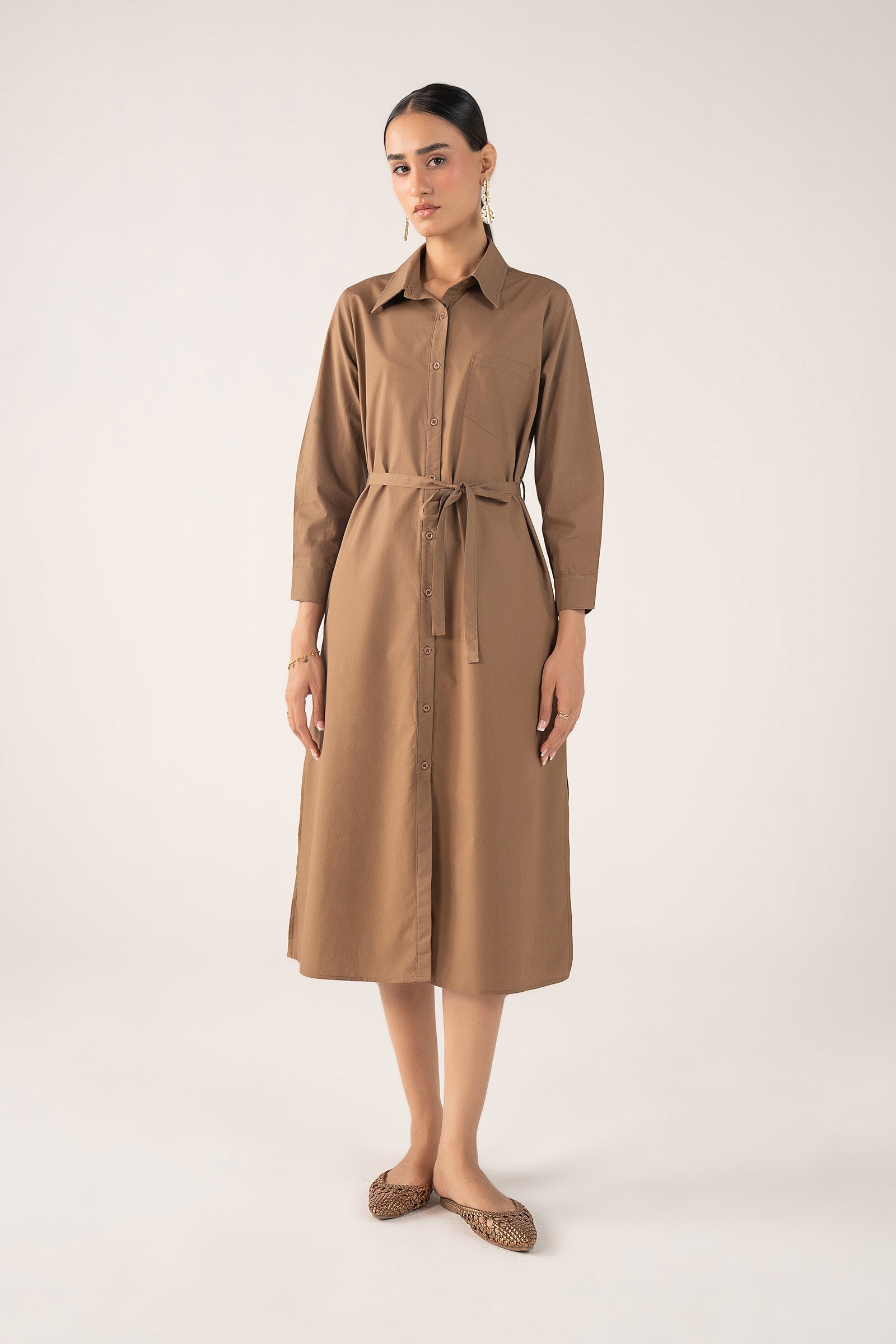 Everyday Poplin Dress