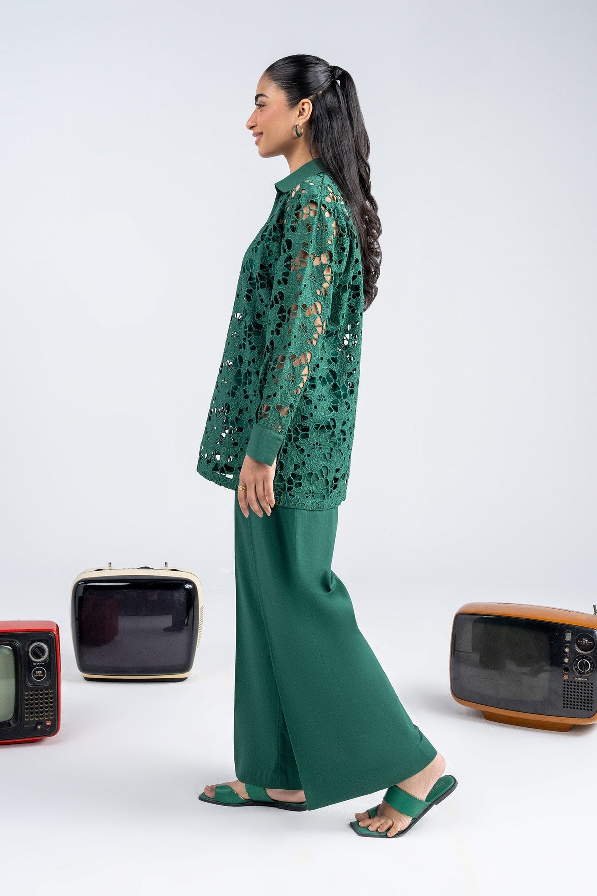 Schiffli Co-Ord Set