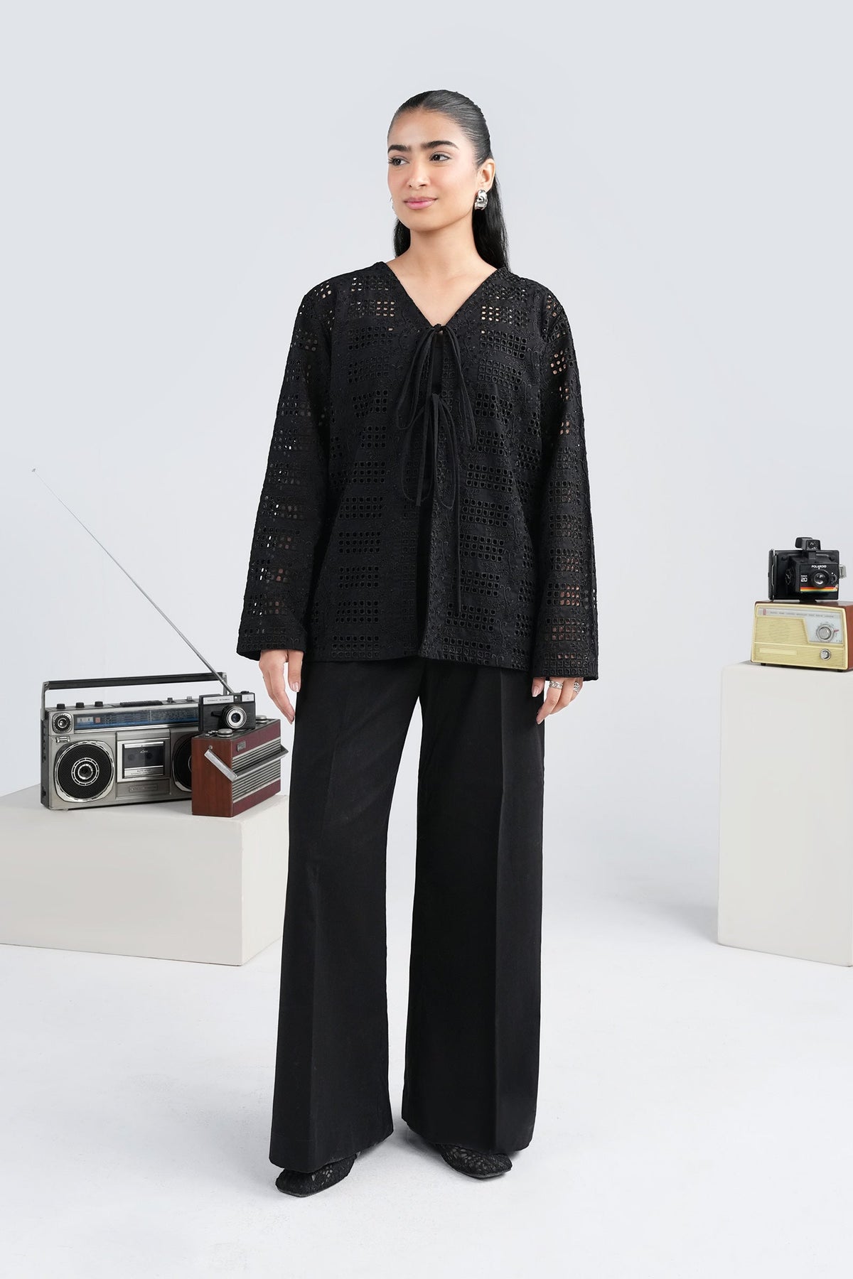 Schiffli Co-Ord Set