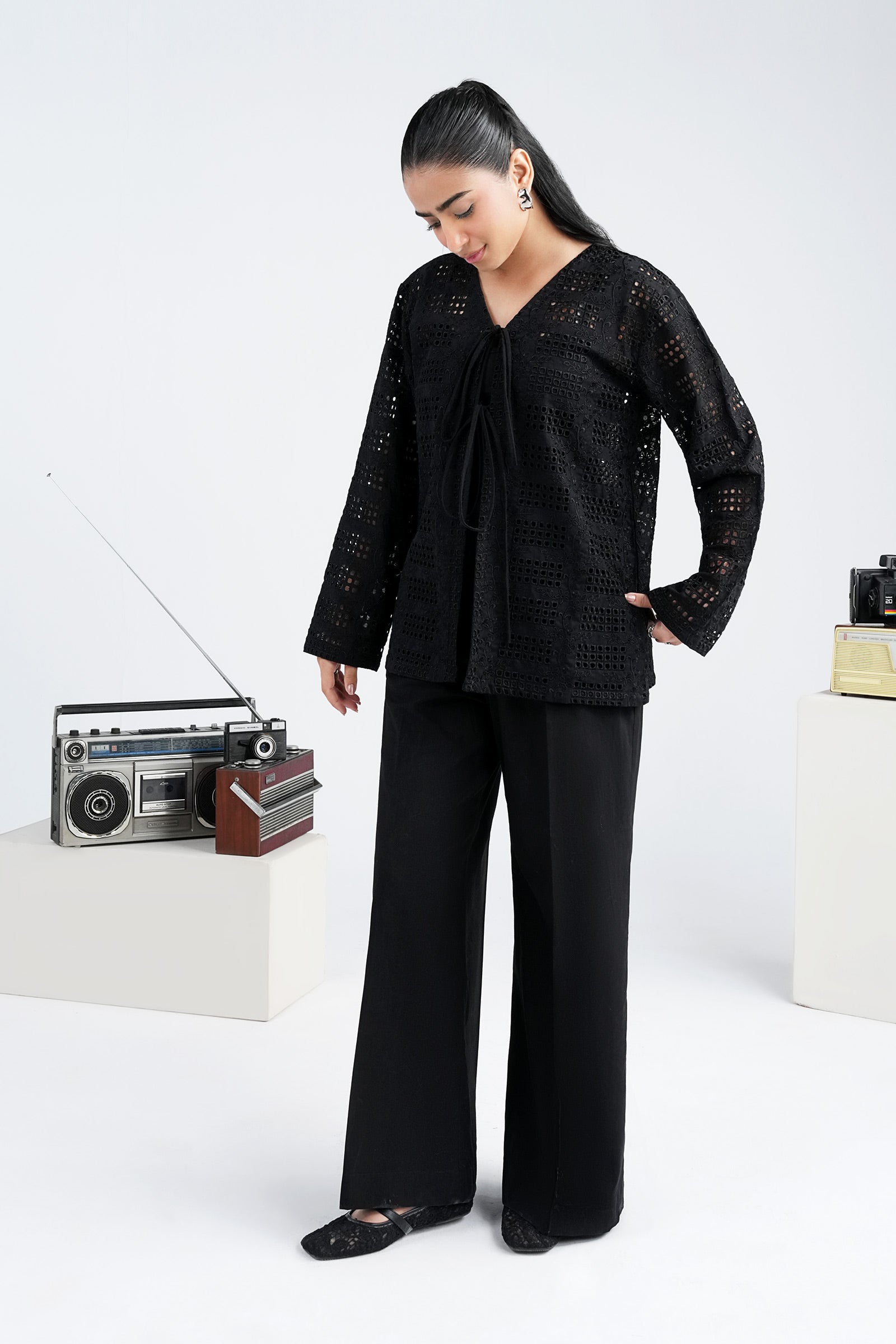 Schiffli Co-Ord Set
