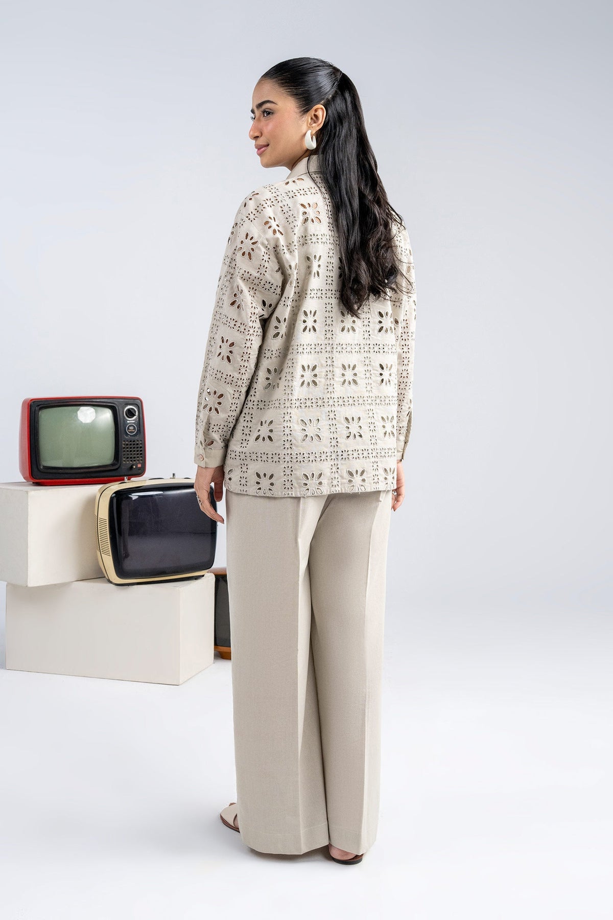 Schiffli Co-Ord Set