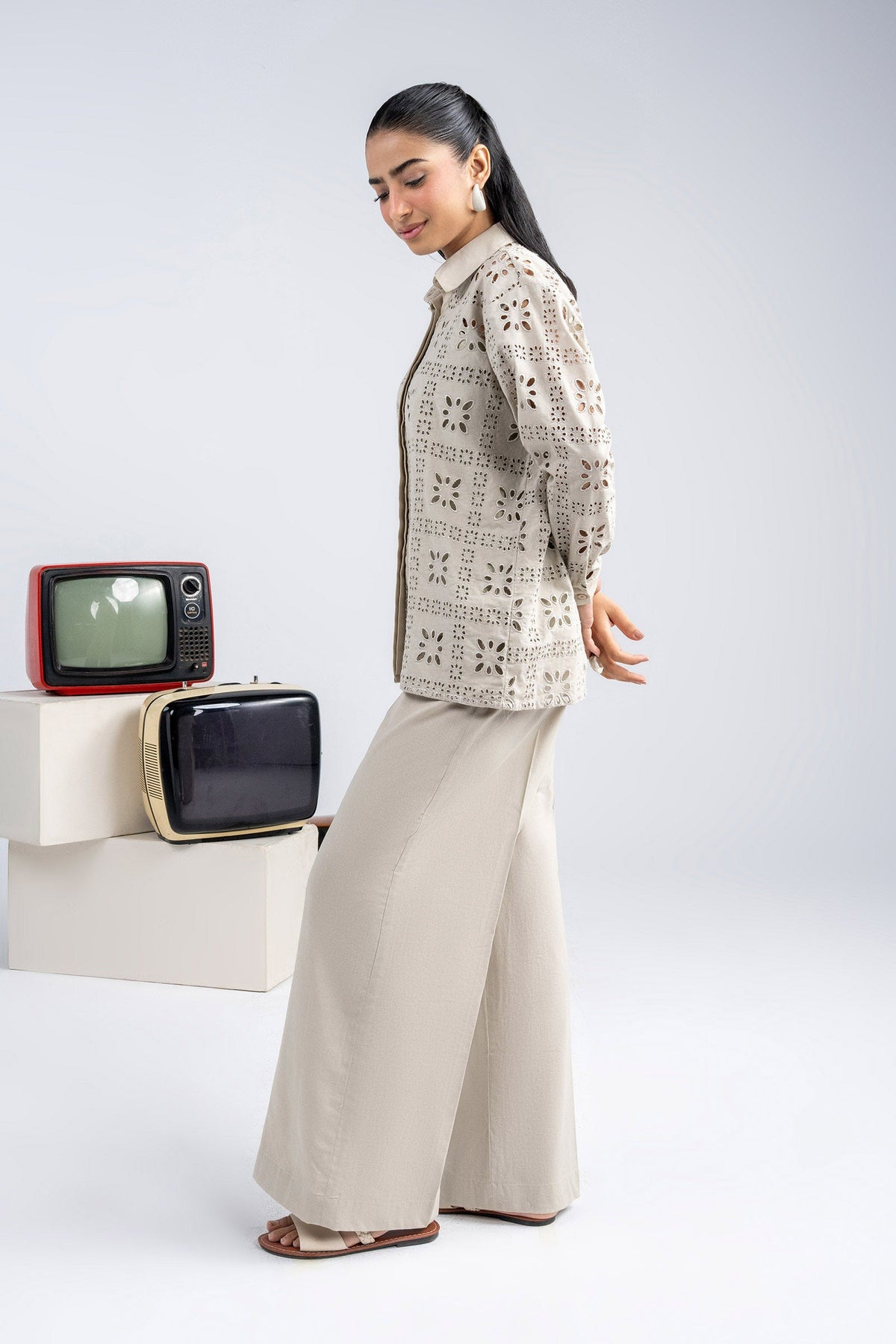 Schiffli Co-Ord Set