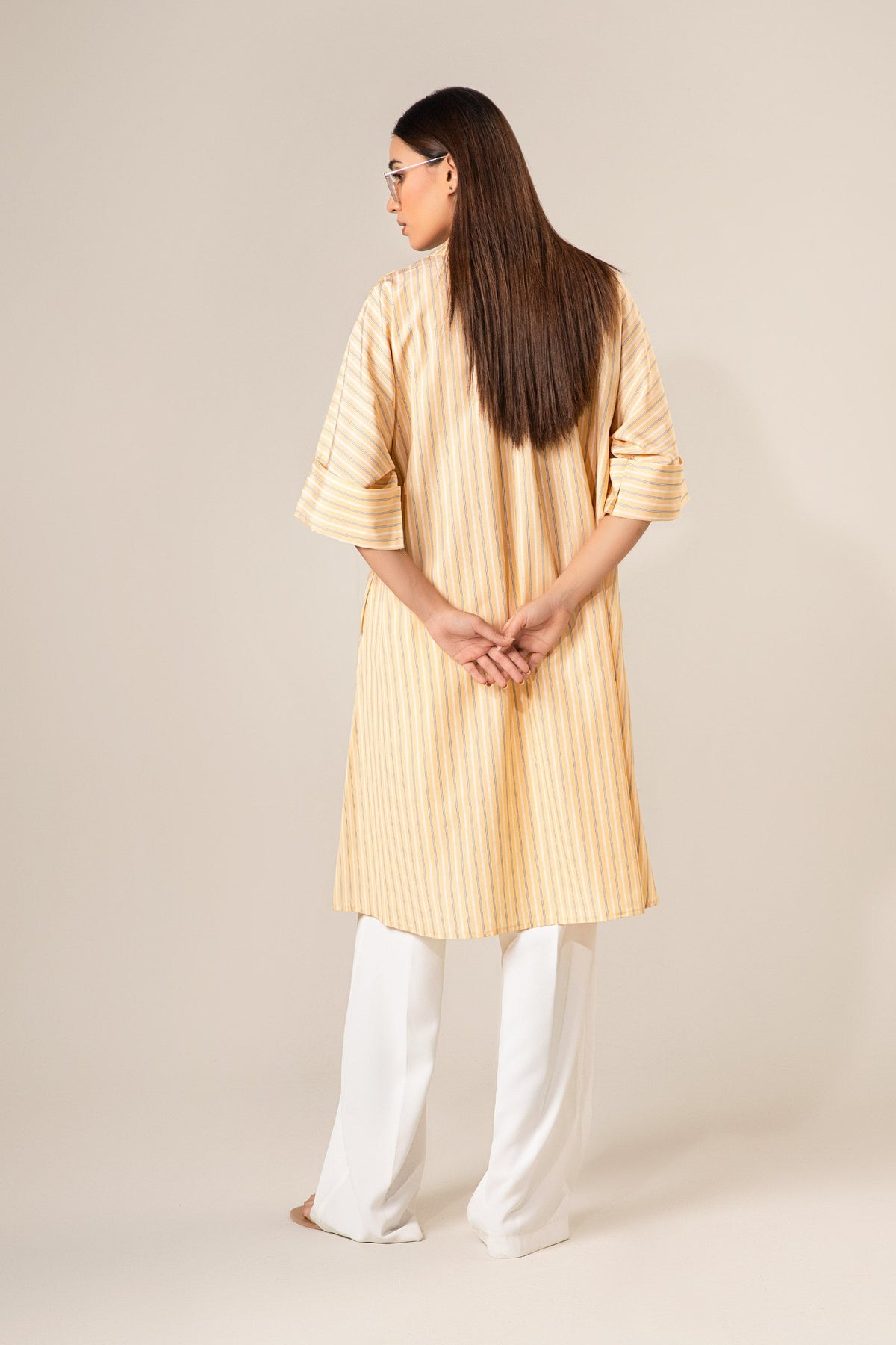 Belt Striped Tunic