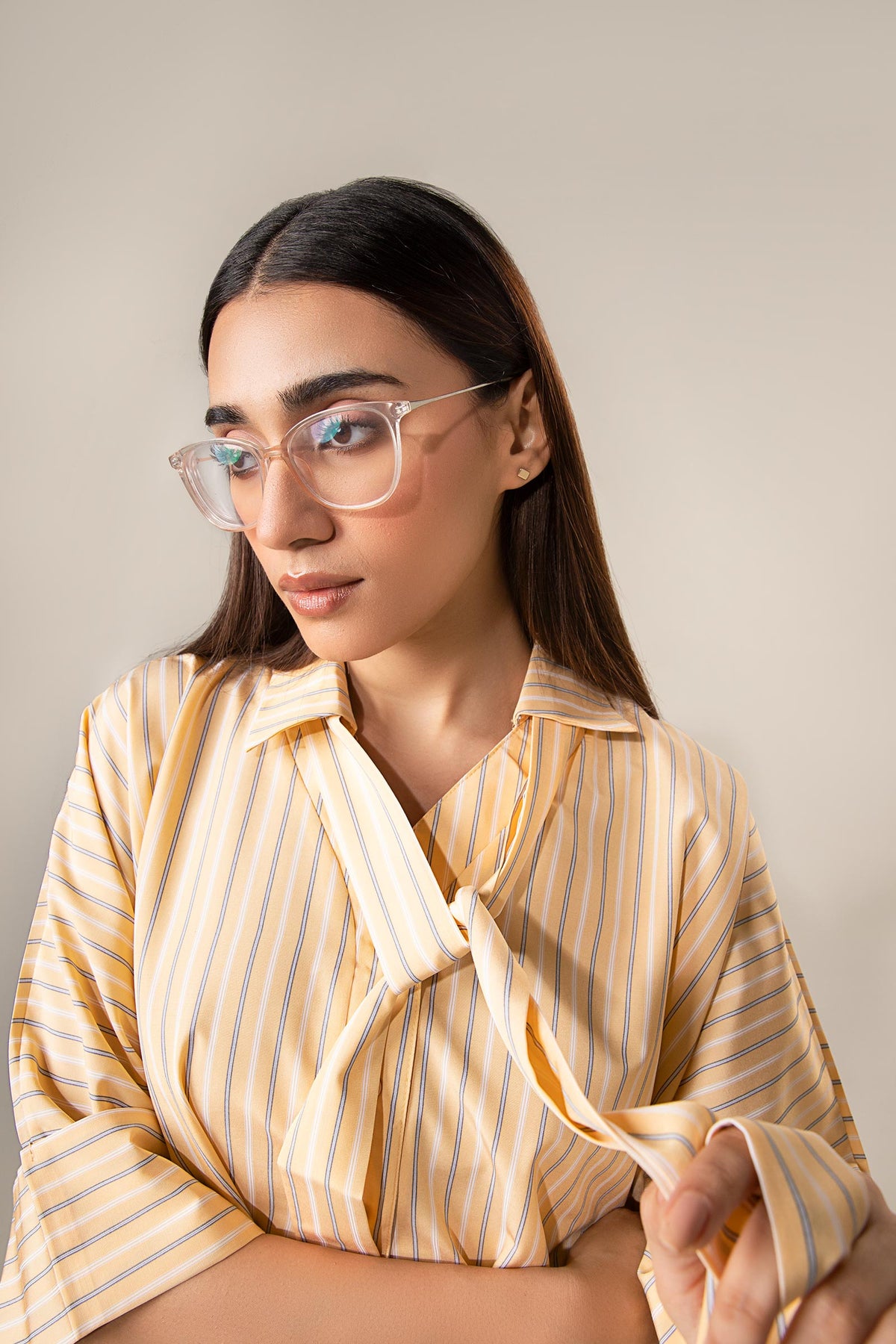 Belt Striped Tunic