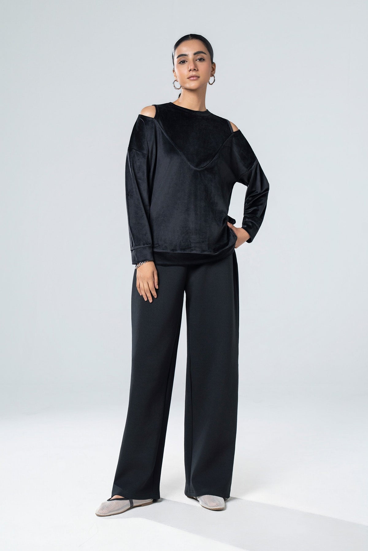 Relaxed Halter Neck Co-ord Set
