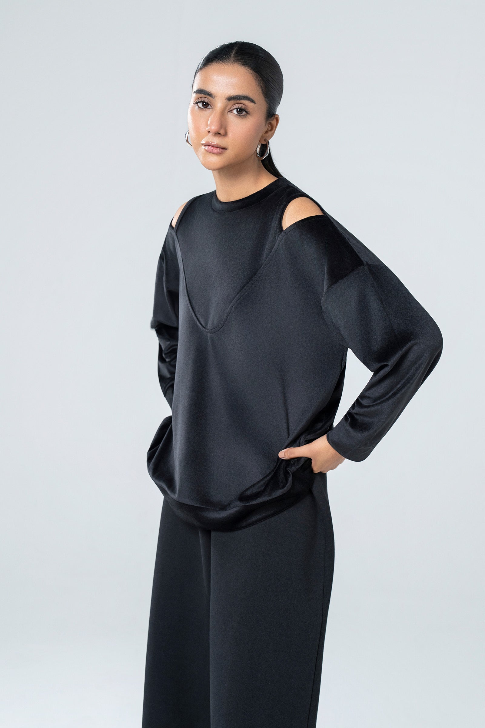 Relaxed Halter Neck Co-ord Set