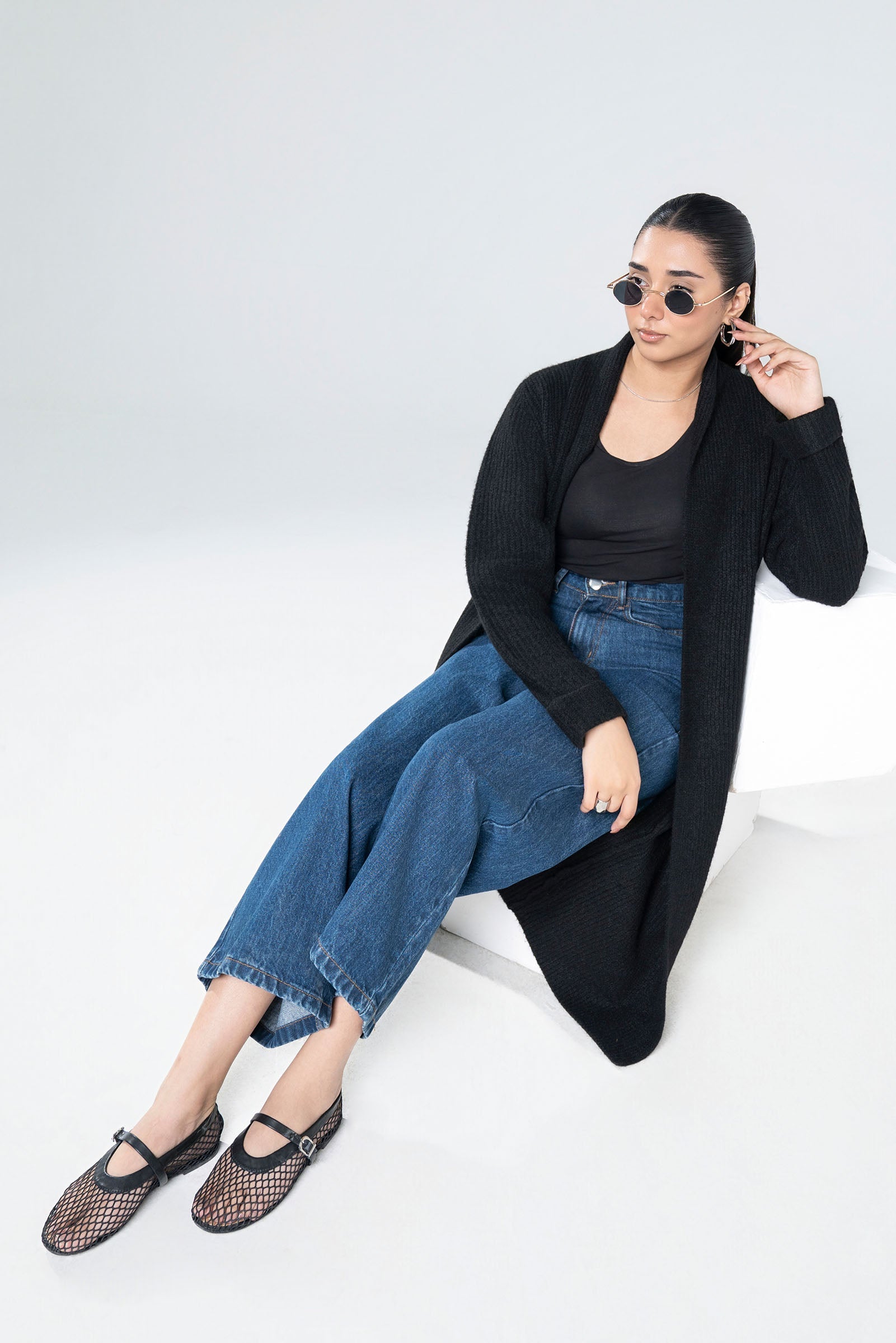 Relaxed Long Cardigan