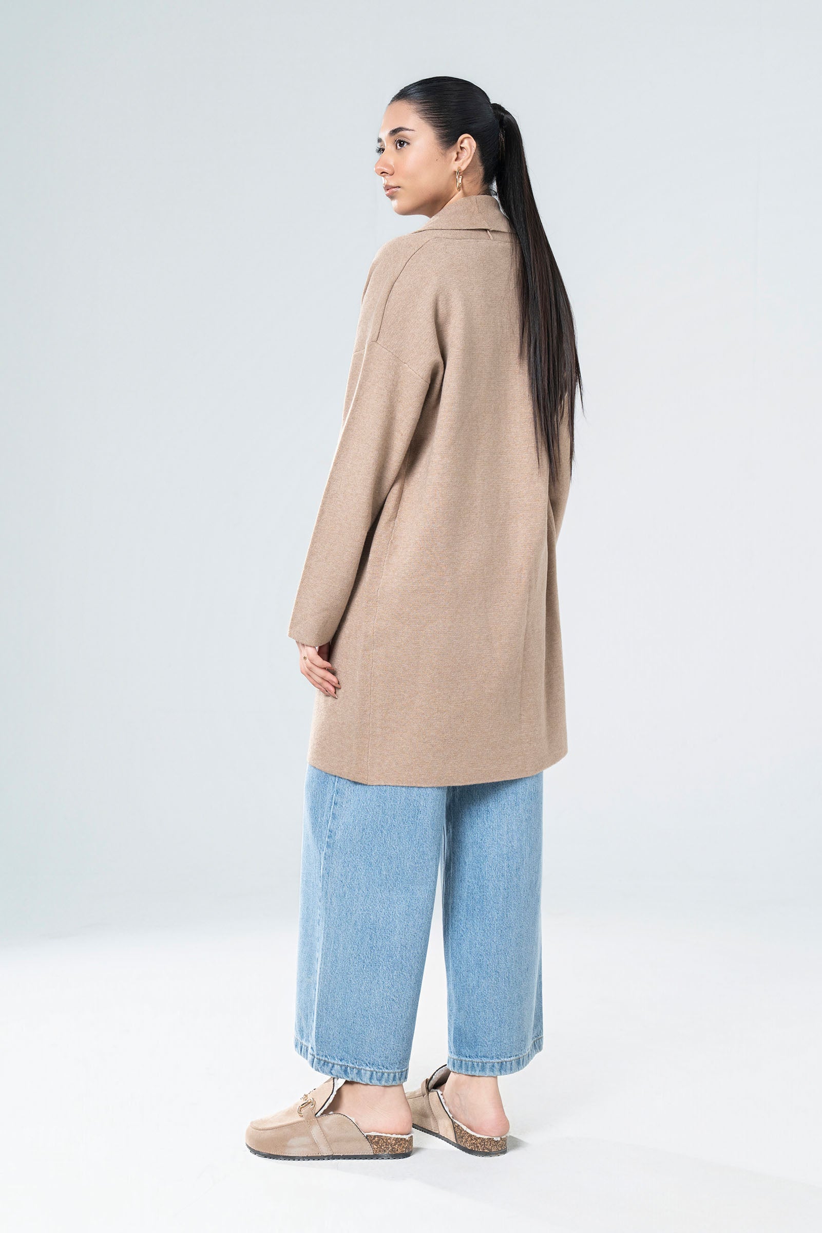 Knitted Shawl Cardigan