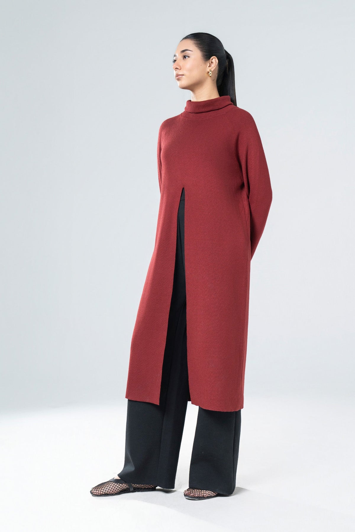 Raglan Sleeve Sweater