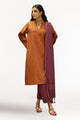 Yarn Dyed Shirt And Trouser With Dupatta