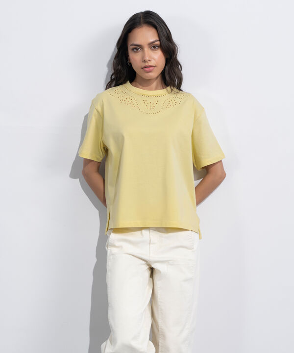 Broiderie Anglaise T-Shirt