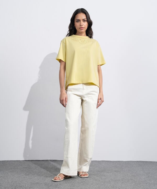 Broiderie Anglaise T-Shirt