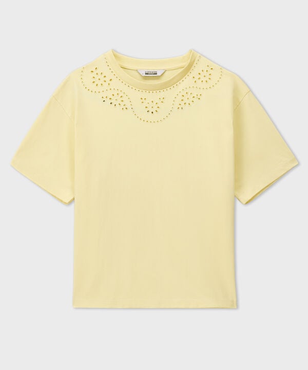 Broiderie Anglaise T-Shirt