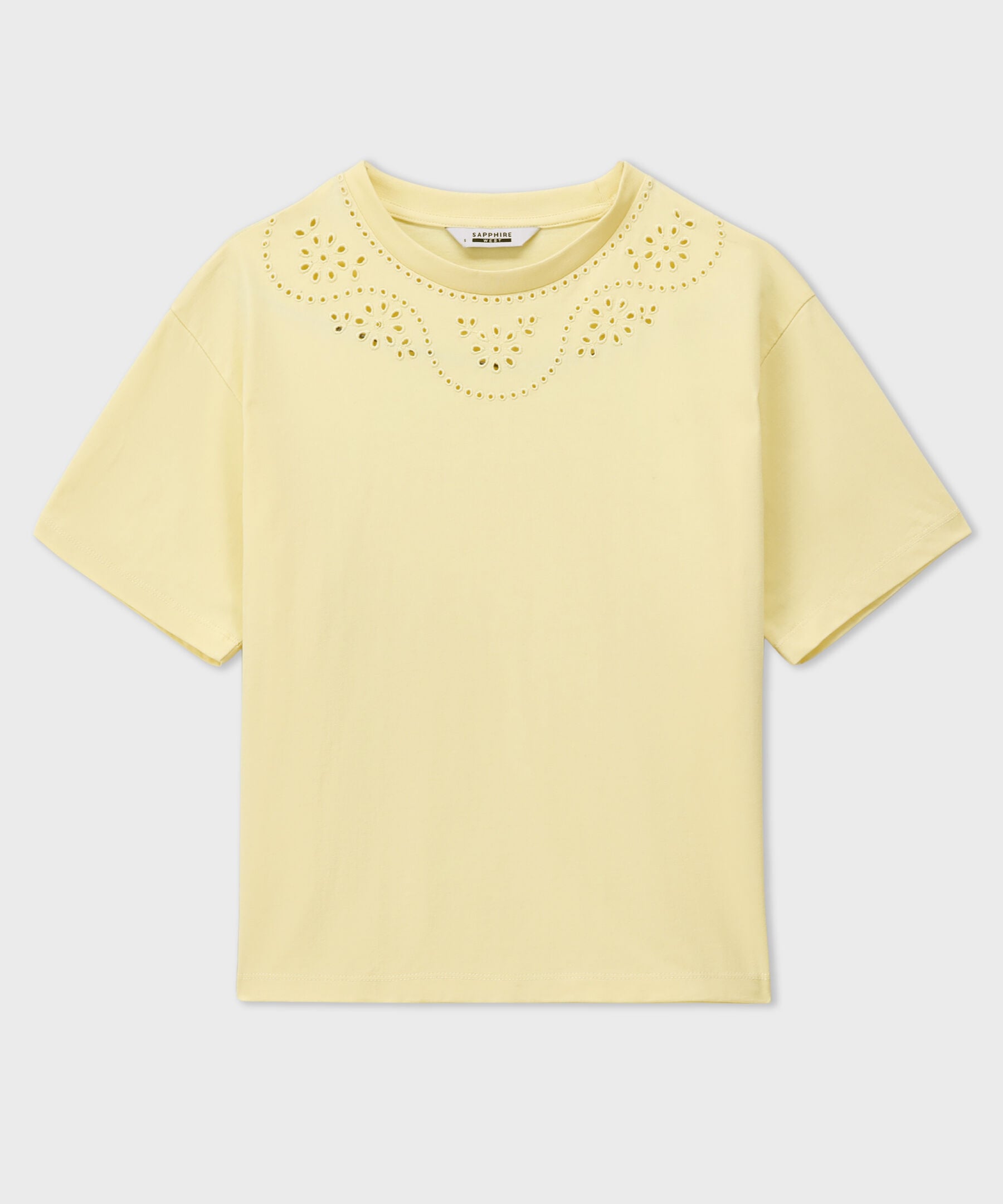 Broiderie Anglaise T-Shirt