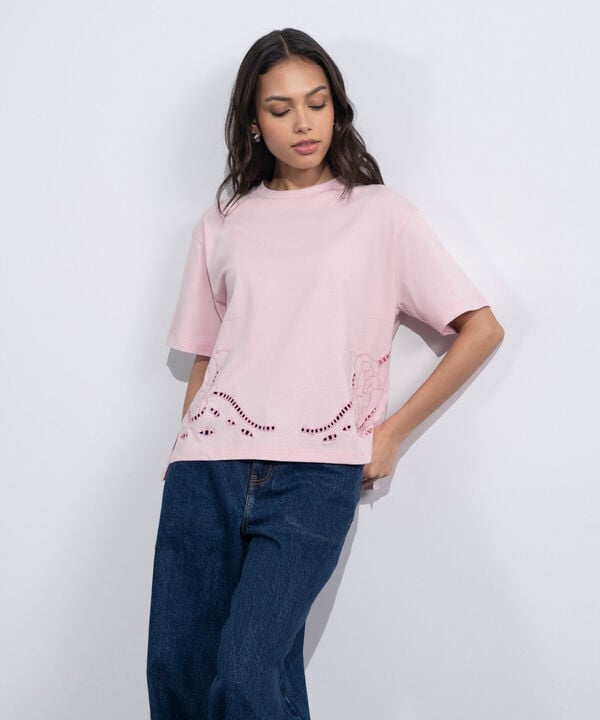 Broiderie Anglaise T-Shirt