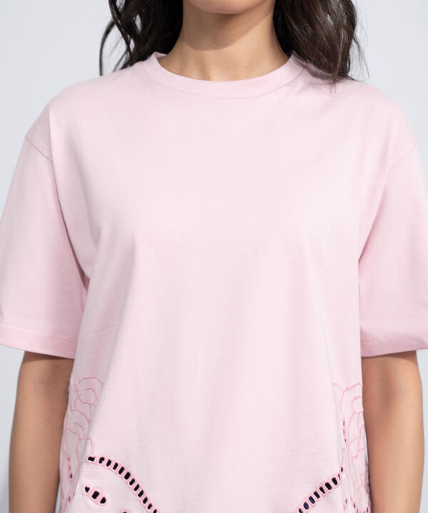Broiderie Anglaise T-Shirt