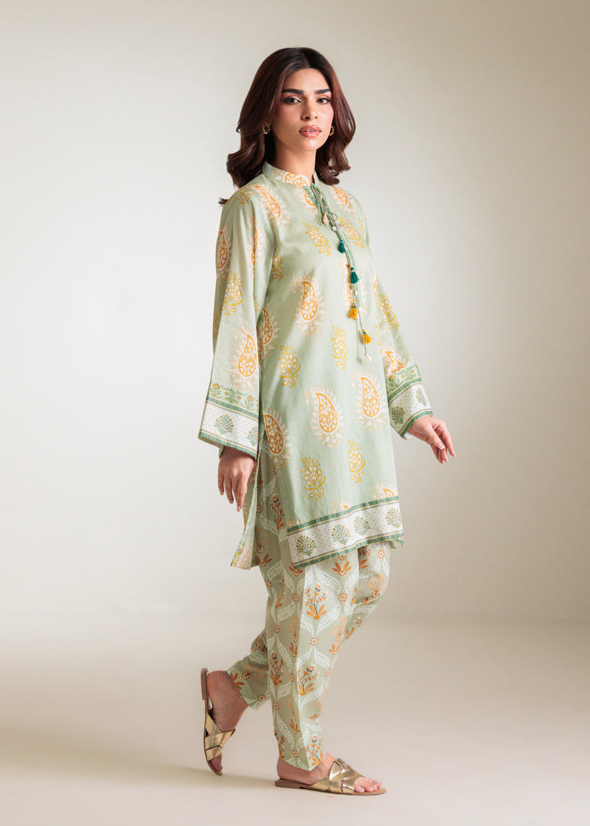 Green-Dobby-Lawn-2 Piece (WP2PPBS26B2M1)