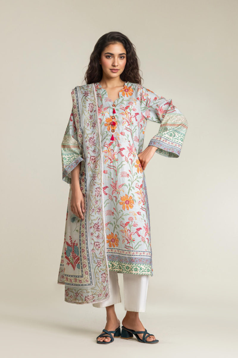 L-Blue-Self-Jacquard-2 Piece (WP2PPBS26B2M9)