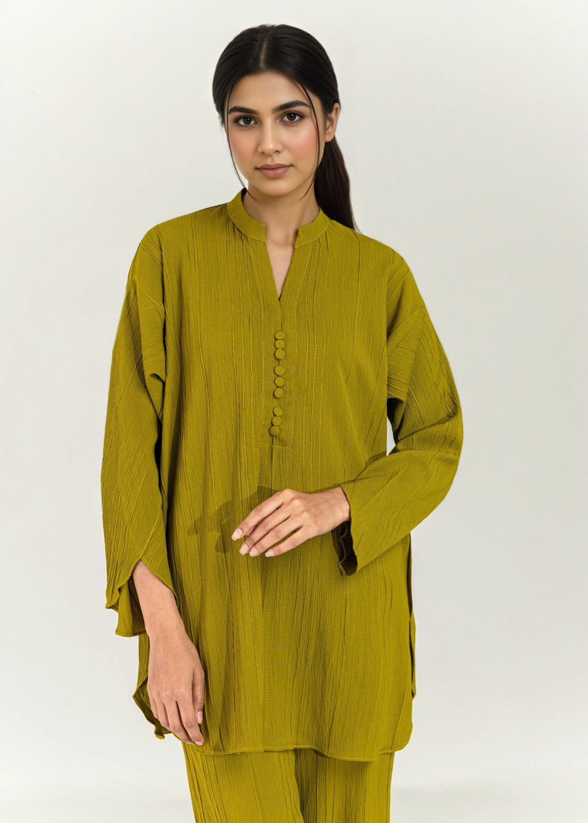 O-Green-Flannel-2 Piece (WP2PSBS26HR1F35)