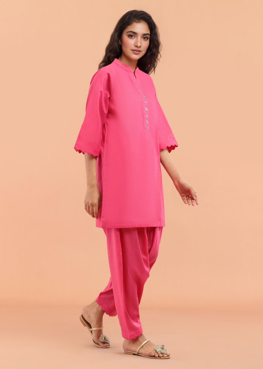 Hot-Pink-Lawn-2 Piece (WP2PSBS26HR3A14)