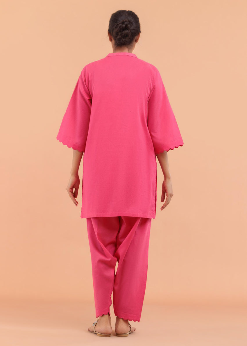 Hot-Pink-Lawn-2 Piece (WP2PSBS26HR3A14)