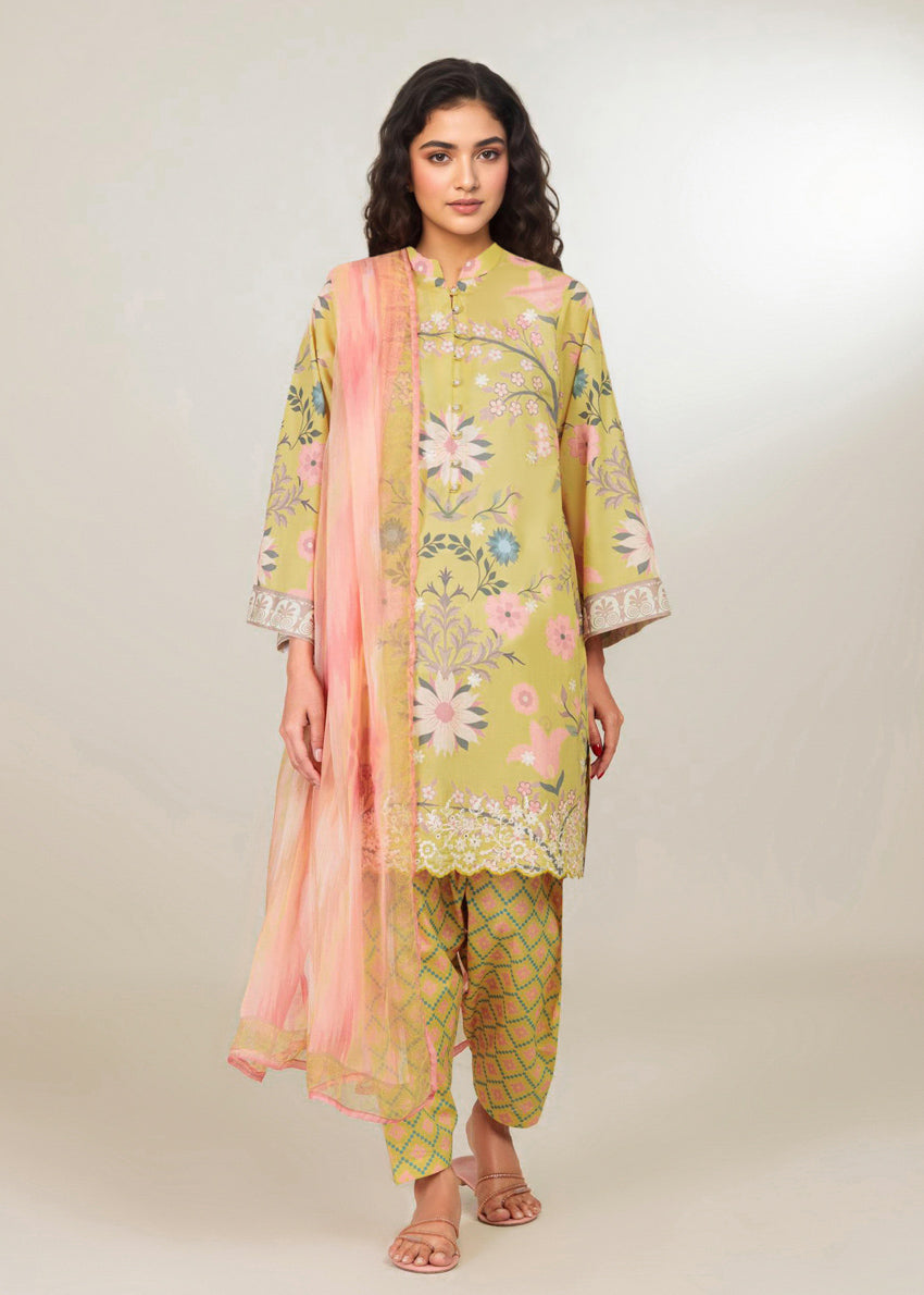 Multi-Chiffon-3 Piece (WP3PPBS26B1F13)