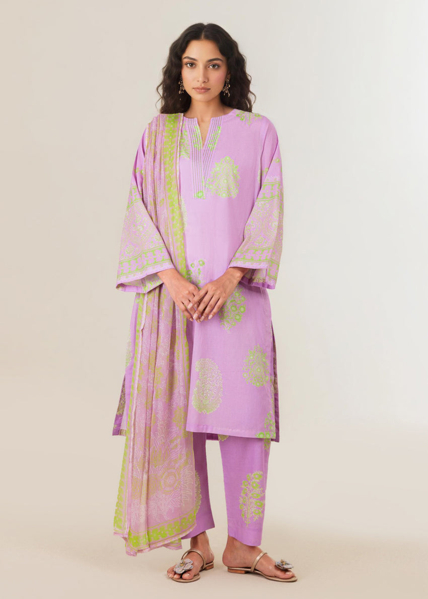 Lilac-Lawn-3 Piece (WP3PPBS26B1F46)