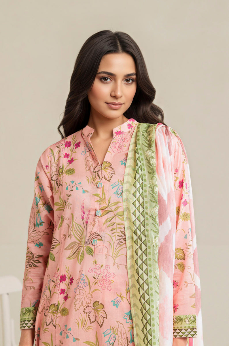P-Pink-Lawn-3 Piece (WP3PPBS26B1F59)