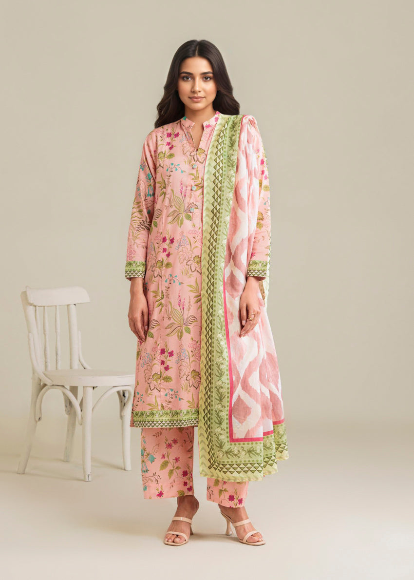 P-Pink-Lawn-3 Piece (WP3PPBS26B1F59)