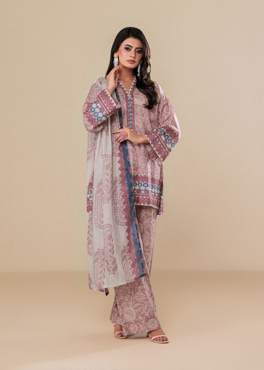 Purple-Lawn-3 Piece (WP3PPBS26B2M49)