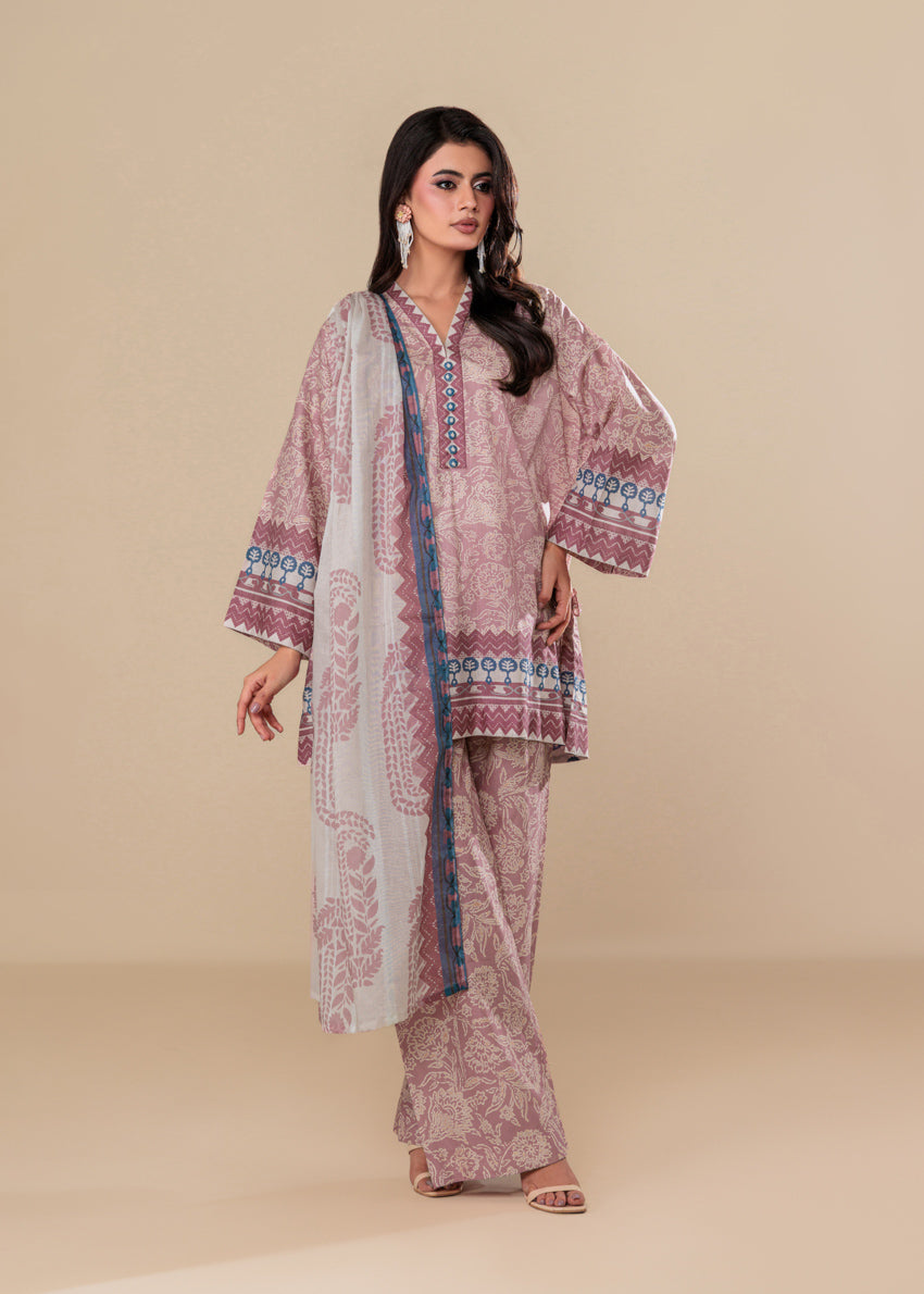 Purple-Lawn-3 Piece (WP3PPBS26B2M49)