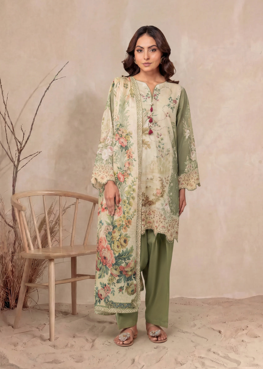 Olive-Lawn-3 Piece (WP3PPBS26B2M58)
