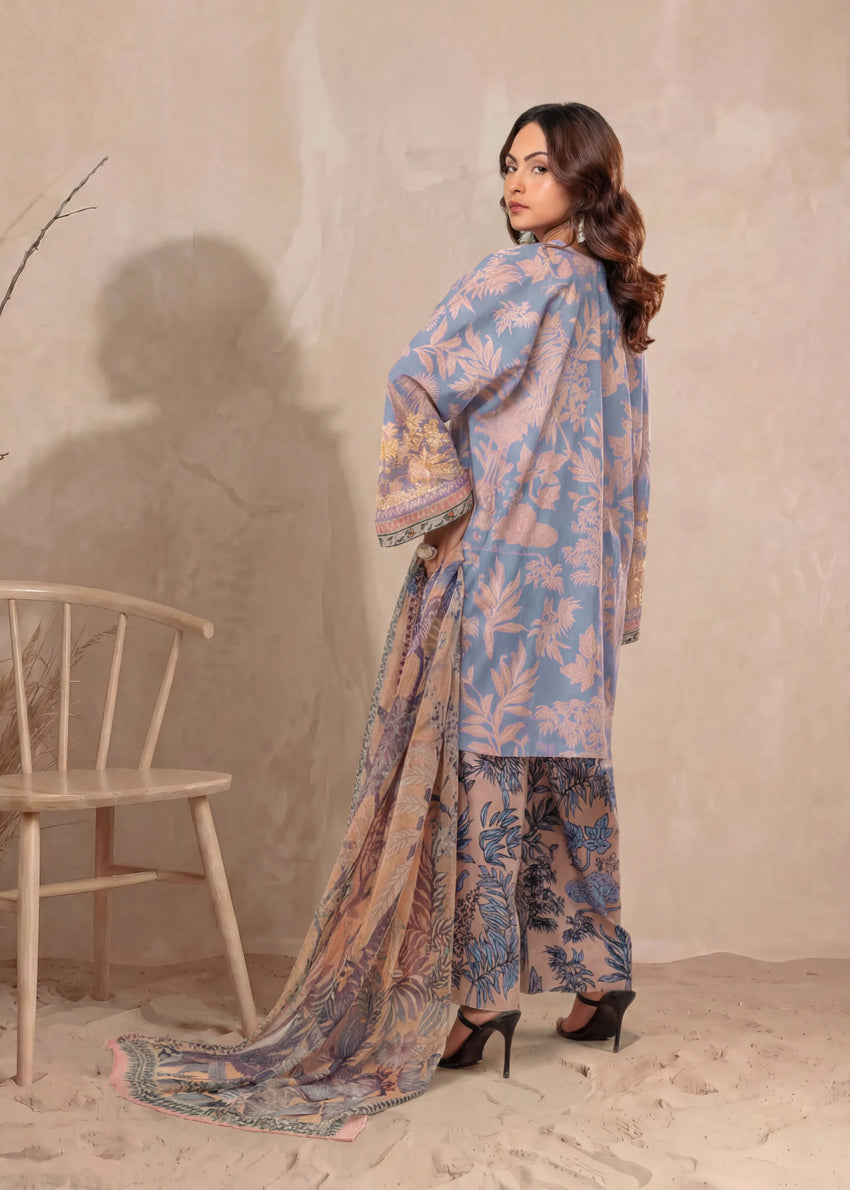 P-Pink-Lawn-3 Piece (WP3PPBS26B3A6)