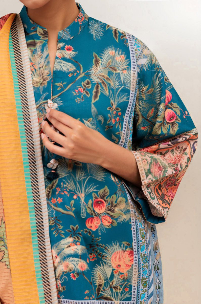 Blue-Jacquard-3 Piece (WP3PPBW25B10N33)