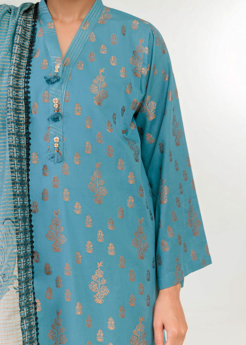 Blue-Jacquard-3 Piece (WP3PPBW25B11D18)